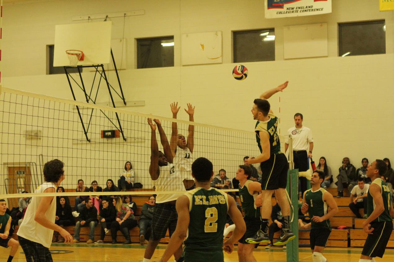 Men’s Volleyball Outlasts Daniel Webster College, 3-2; Advances to NECC Championship Title Match
