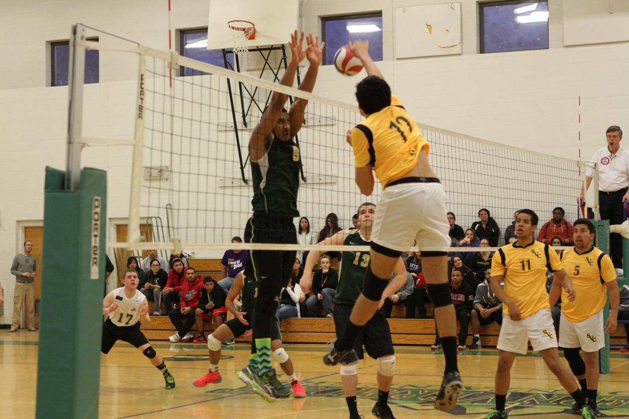 Men’s Volleyball Falls to Southern Vermont College, 3-0