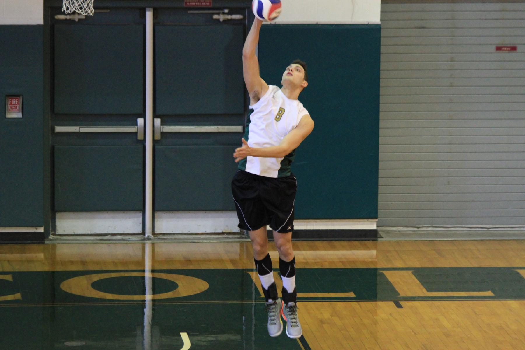 Fontbonne Edges Men's Volleyball in Five Sets