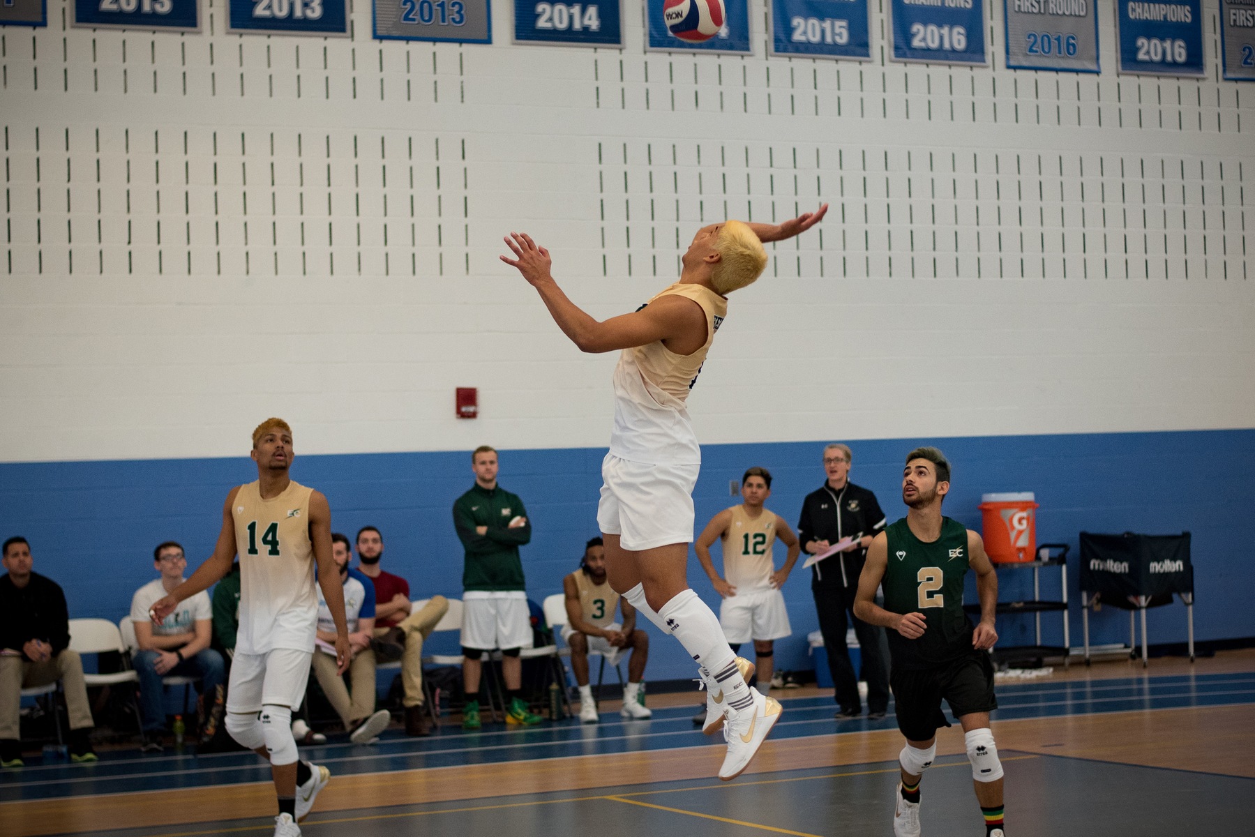 Men’s Volleyball Has Win Streak Snapped By Wells College