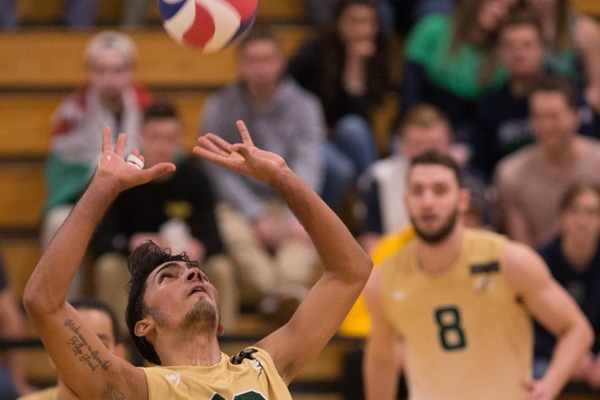 Men's Volleyball Picks Up Two Wins Over EMU