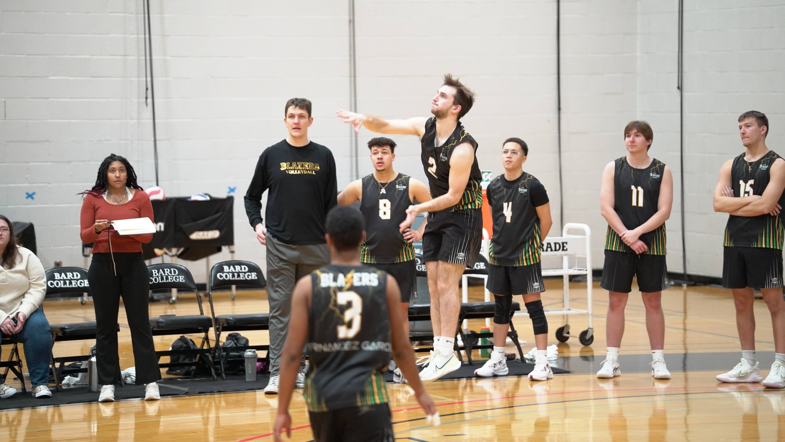 Men's Volleyball Loses a Tough Match to Emmanuel