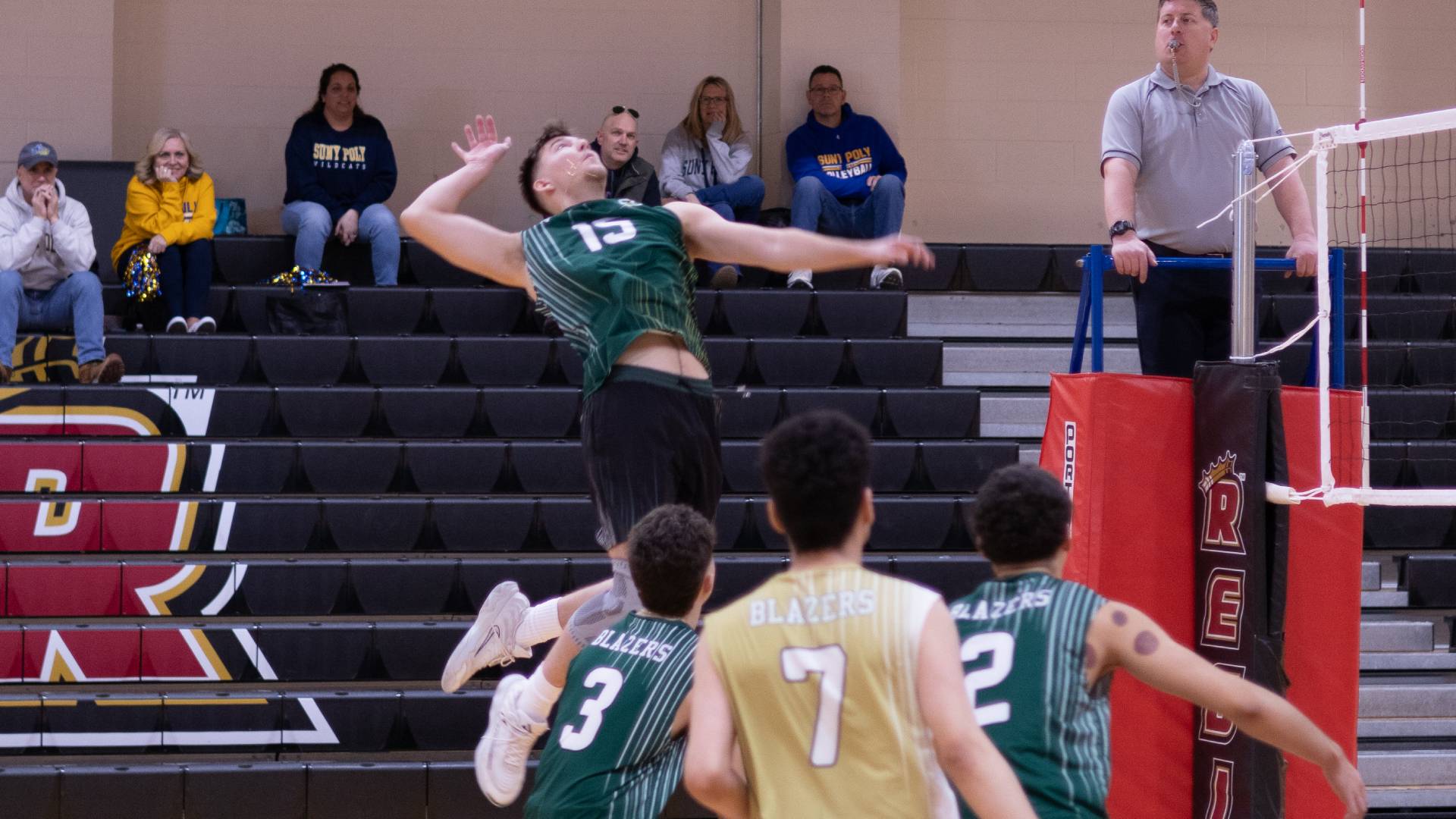 Men's Volleyball Sweeps Sage in Home Opener