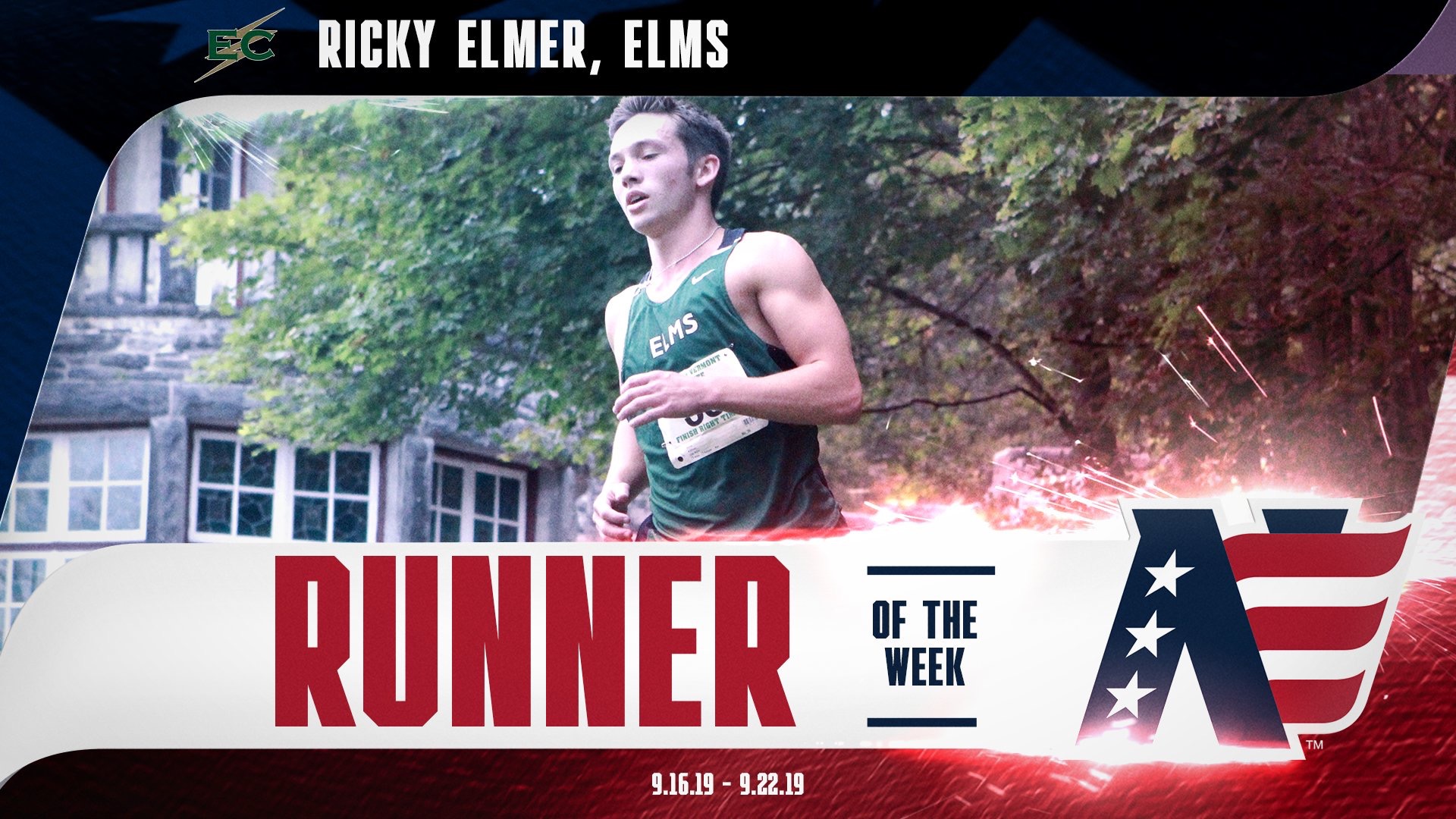 Elmer Picks Up Back-To-Back NECC Runner Of The Week Honors