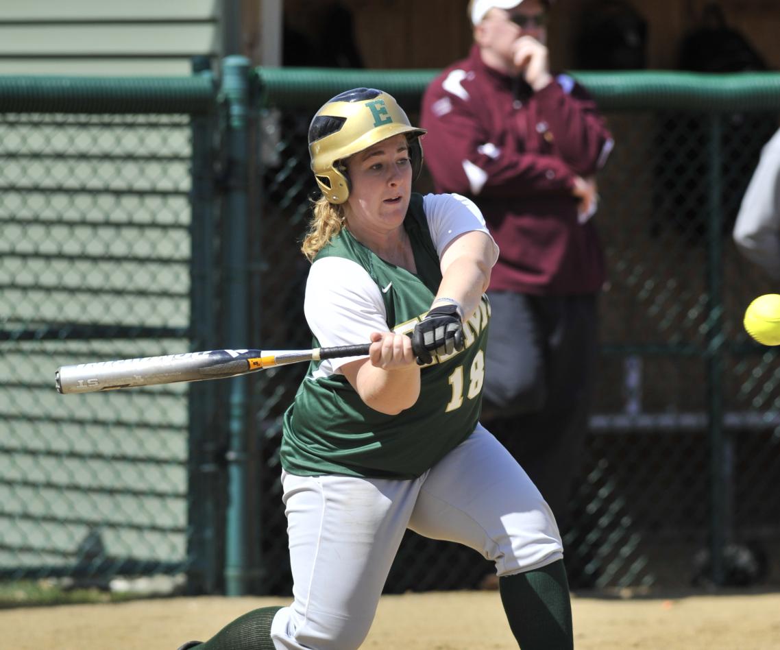 Softball Sweeps by Johnson State College, 7-6 and 5-4