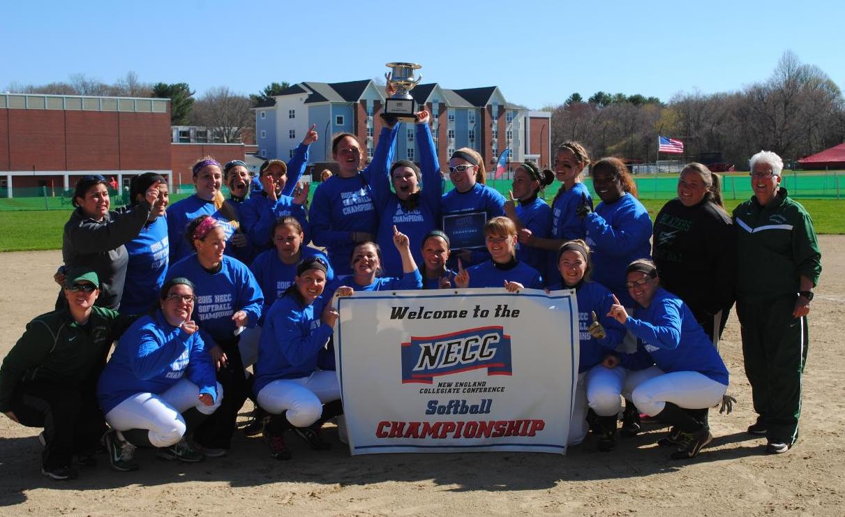 Softball Wins 2015 NECC Championship