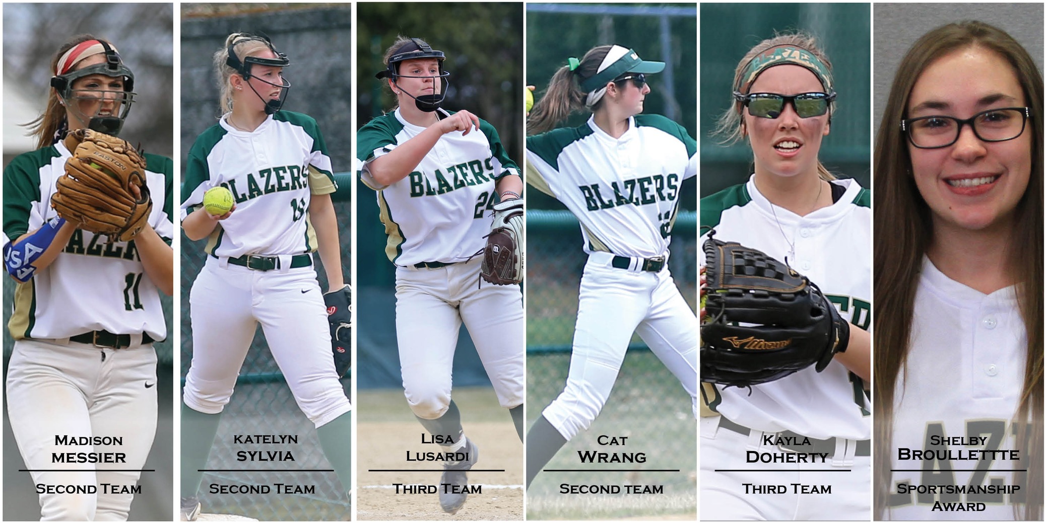 Softball Has Six Selected To NECC All-Conference Team