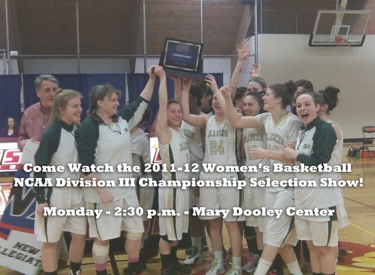 Join Us for the NCAA Division III Women's Basketball Selection Show!