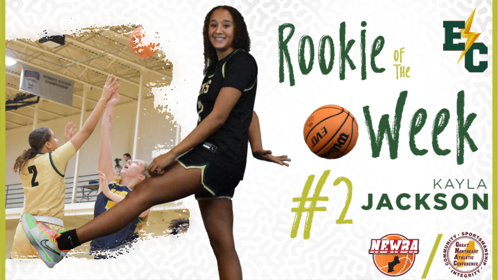 Jackson Secures Second GNAC and NEWBA Rookie of the Week