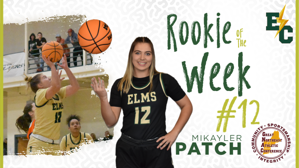 Patch Finishes Out First Semester as GNAC Rookie of the Week