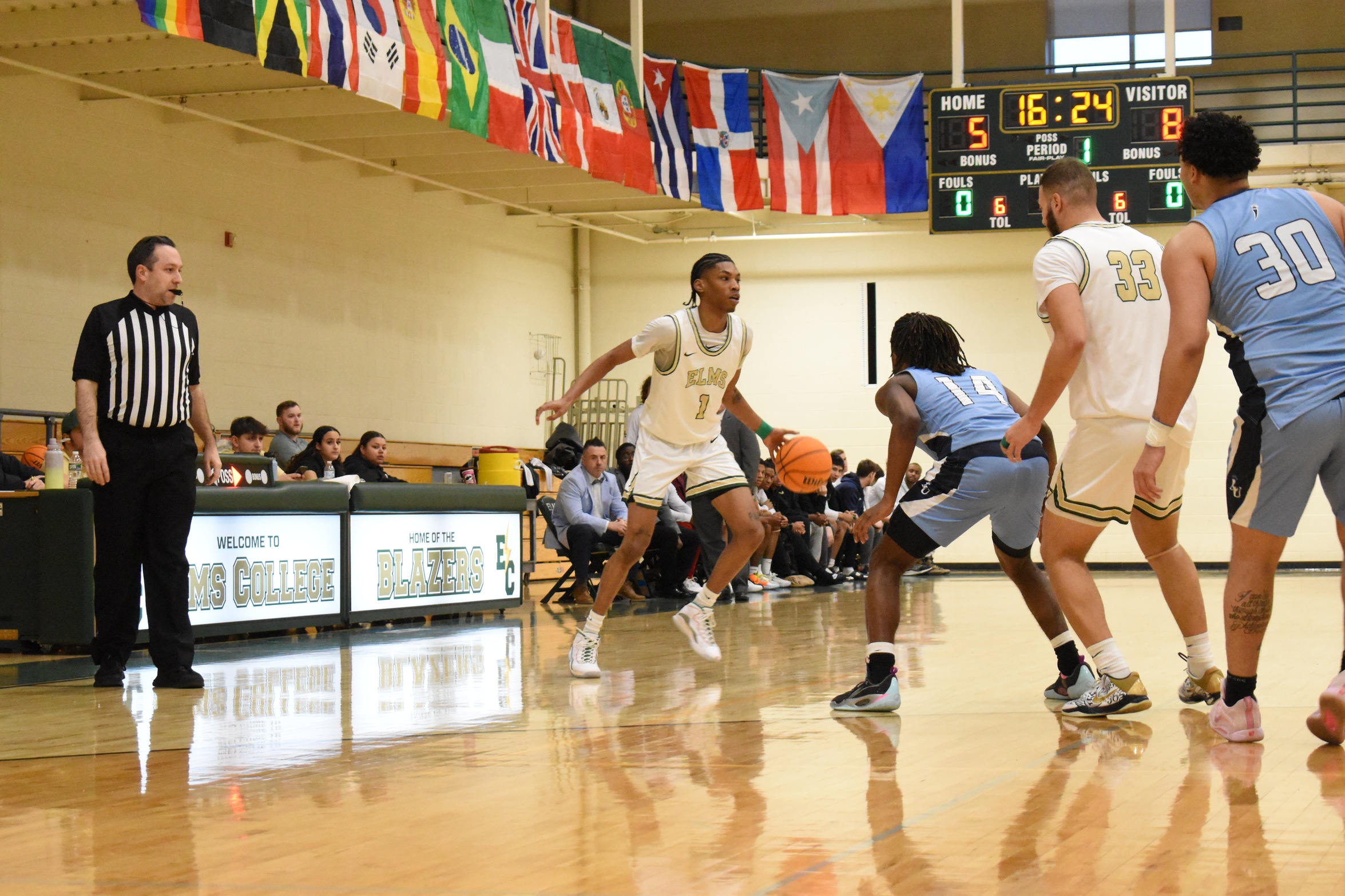 Men's Basketball Drops Conference Match to Lasers