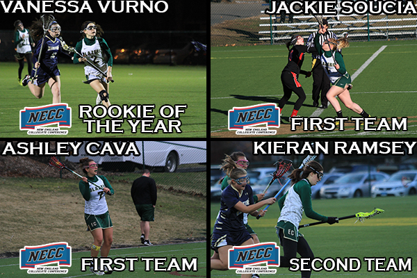 Three Women's Lacrosse Players Earn All-Conference, Vurno Named Rookie of the Year