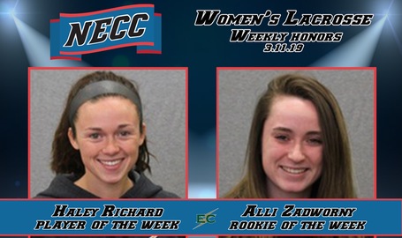 Richard and Zadworny Repeat As NECC Player and Rookie Of The Week