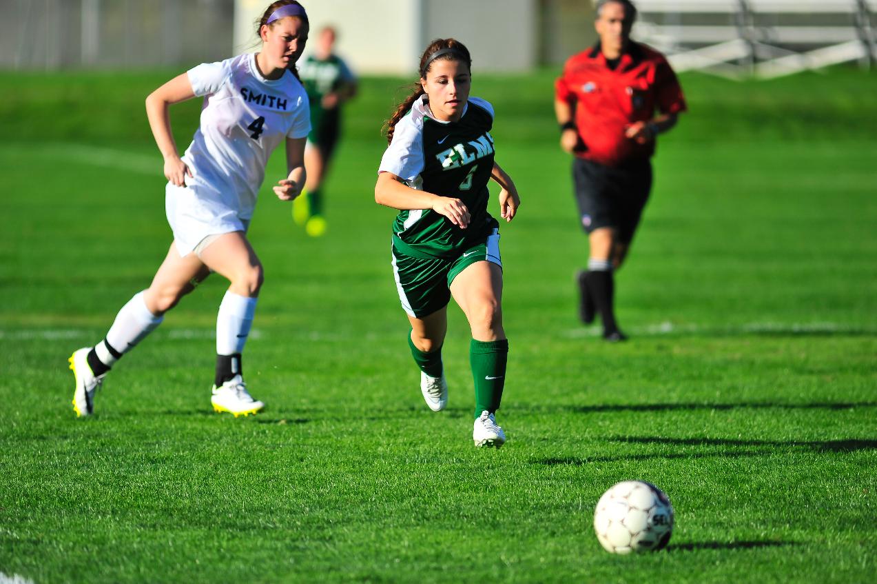 Women's Soccer Outlasts Regis to Advance to Title Game