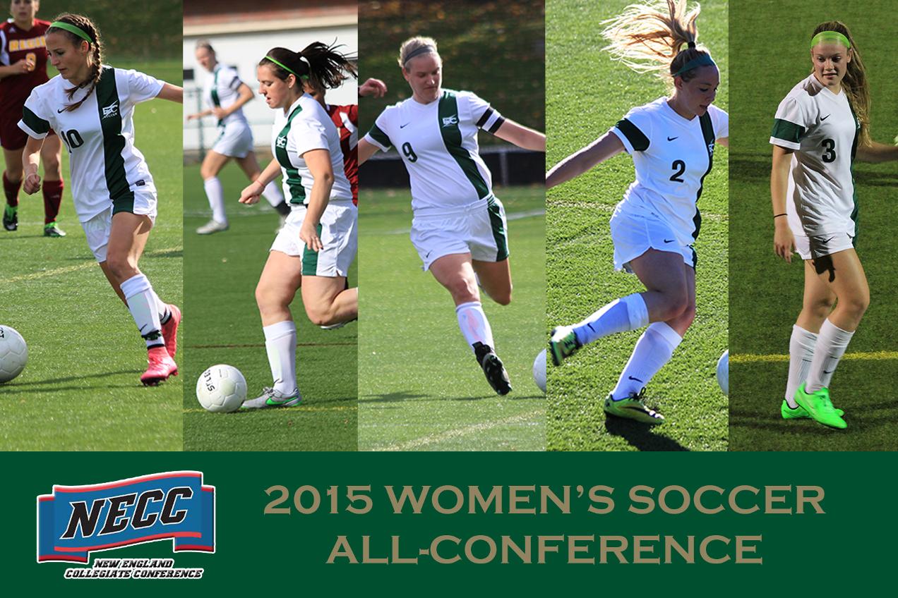 Five Women's Soccer Players Tabbed All-Conference