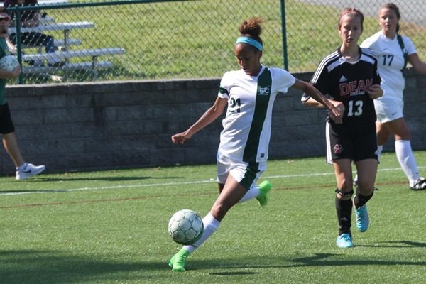 Women's Soccer Opens NECC Play With Road Win