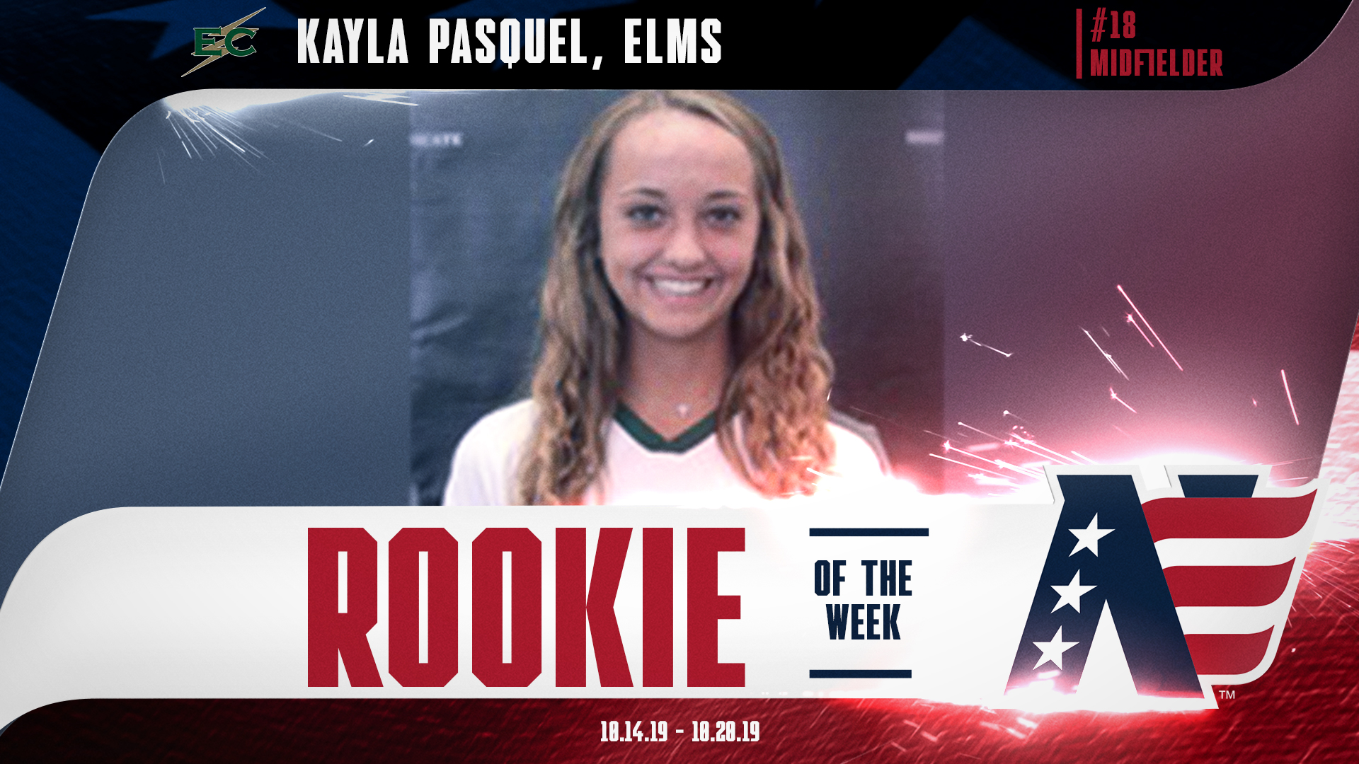 Pasquel Tabbed NECC Rookie Of The Week