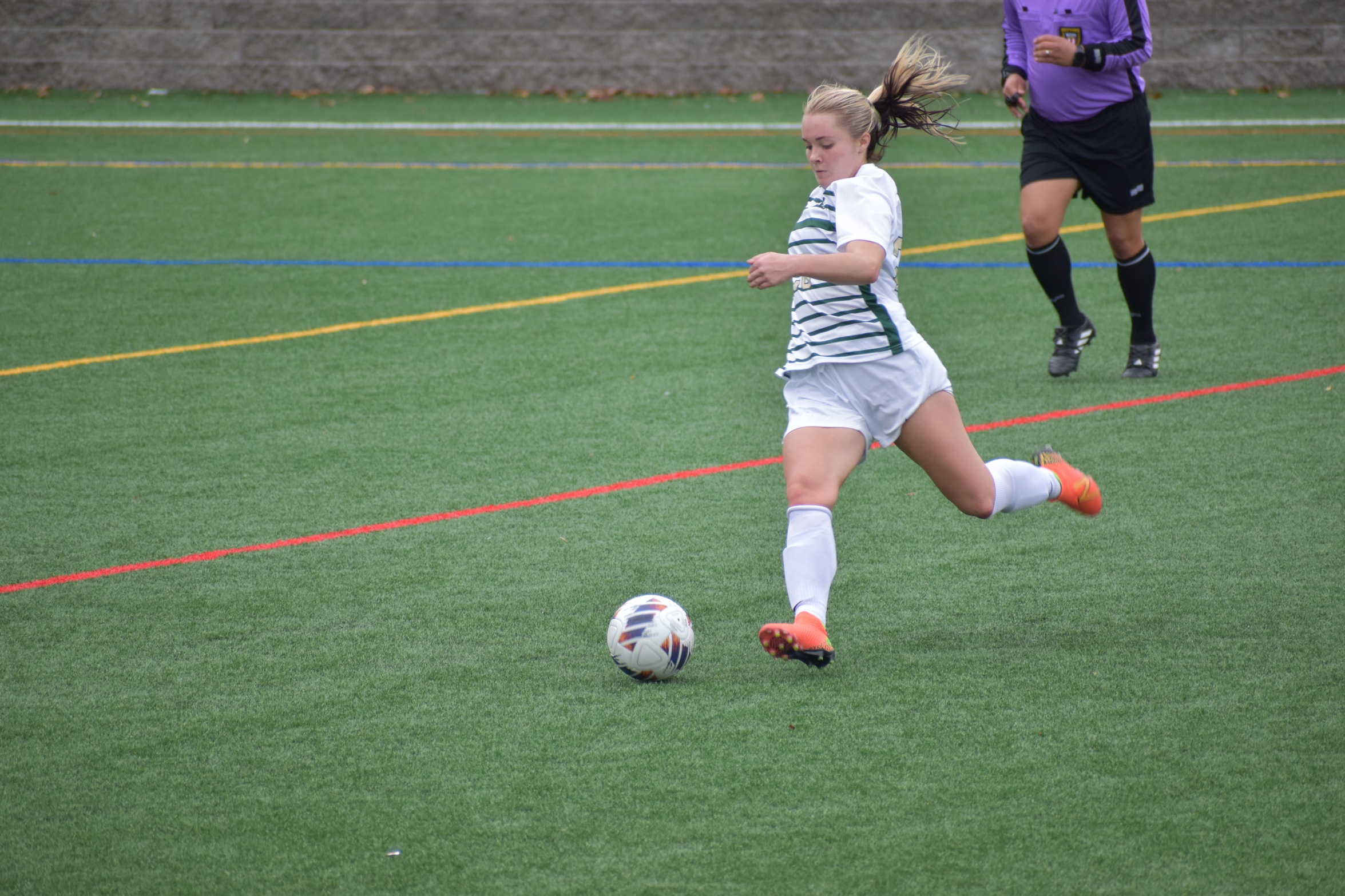Blazers, Falcons Draw 2-2 in GNAC Action