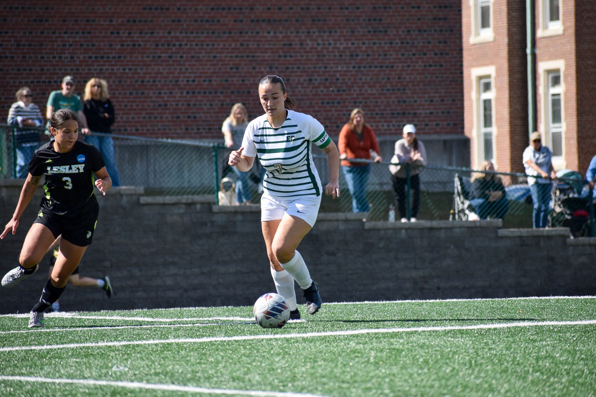 Emmanuel Gets By Women’s Soccer at Home