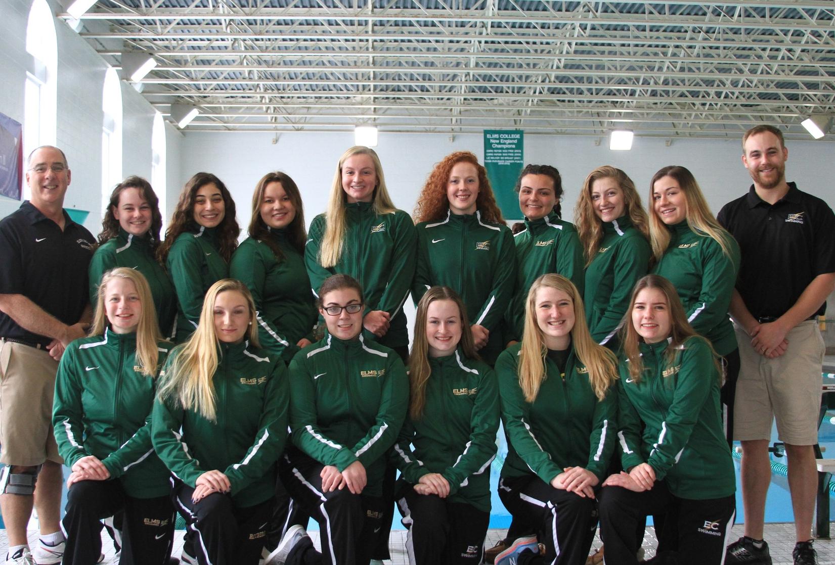 Women’s Swimming Honored with Sportsmanship Award By The NEWISDA