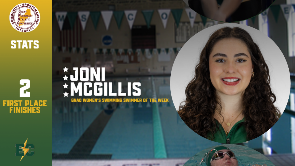 McGillis Named GNAC Women's Swimmer of the Week