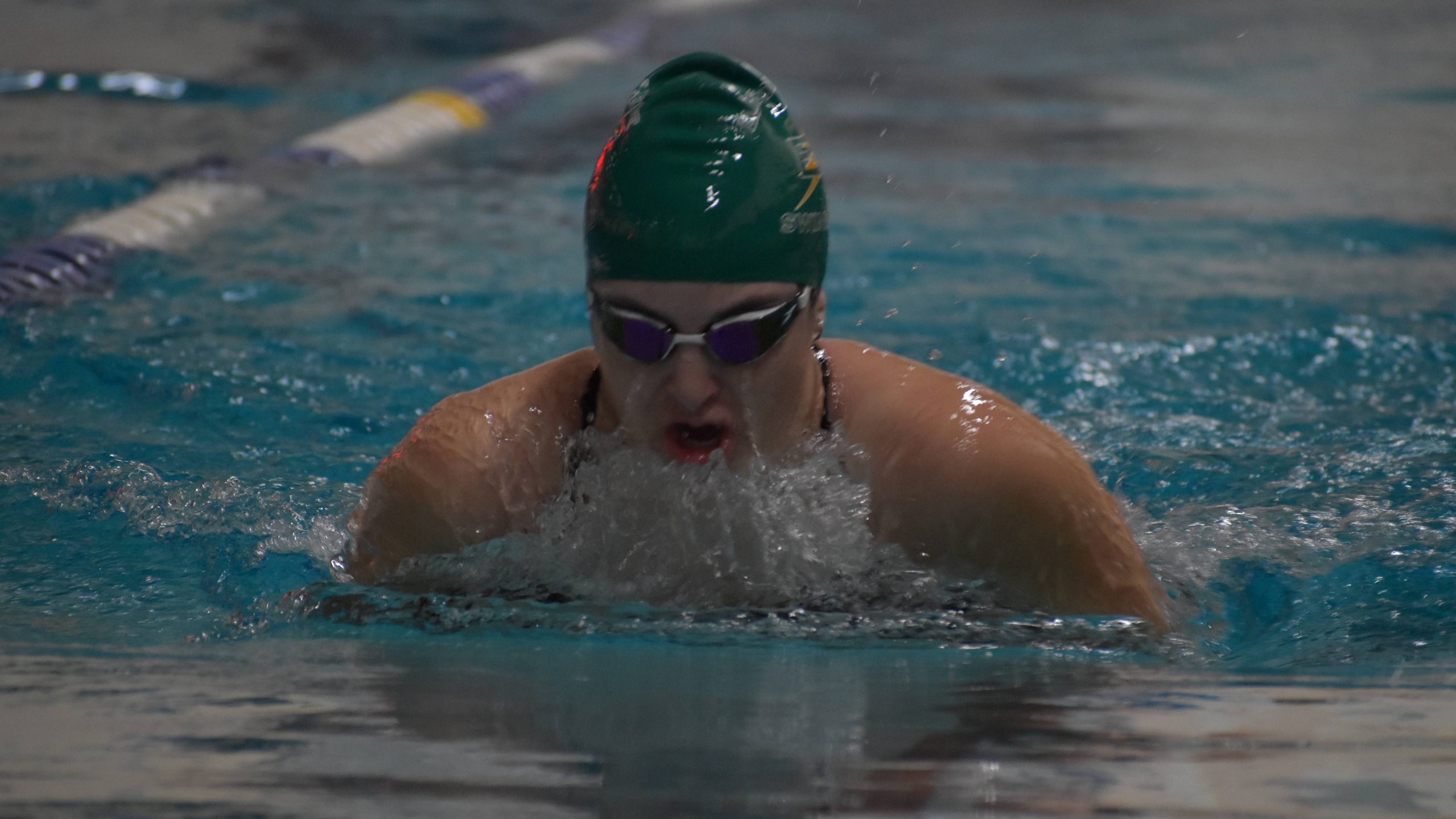 Swimming Kicks Off Season at USJ's Blue Jay Pentathlon