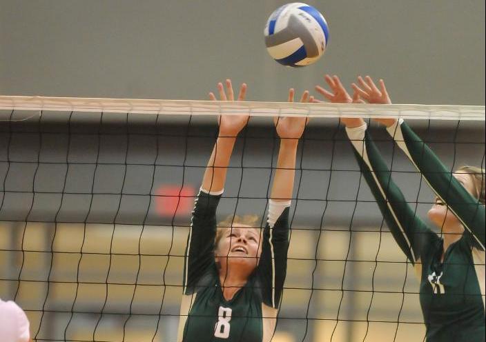 Volleyball Thumps Pine Manor