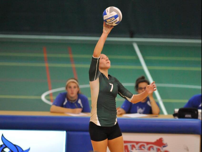 Southern Vermont College Sweeps Women’s Volleyball, 3-0