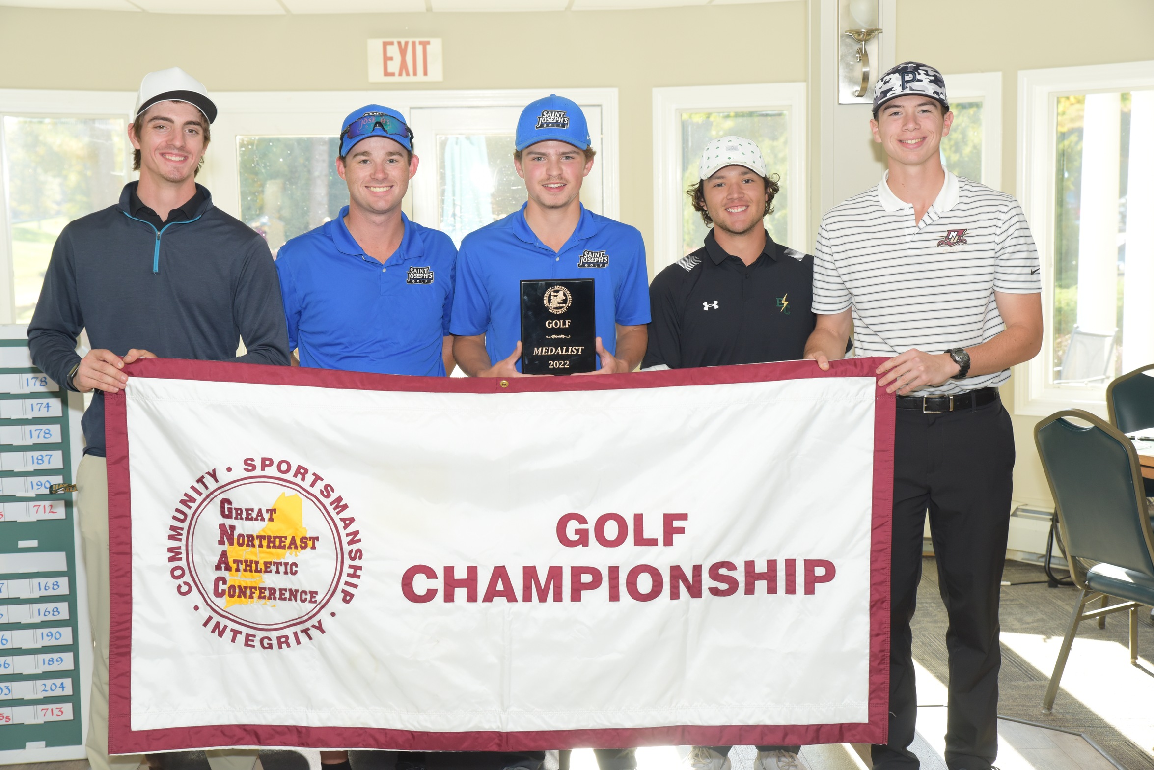 Keefe and Pearce Finish Top 5 in GNAC Golf Championship