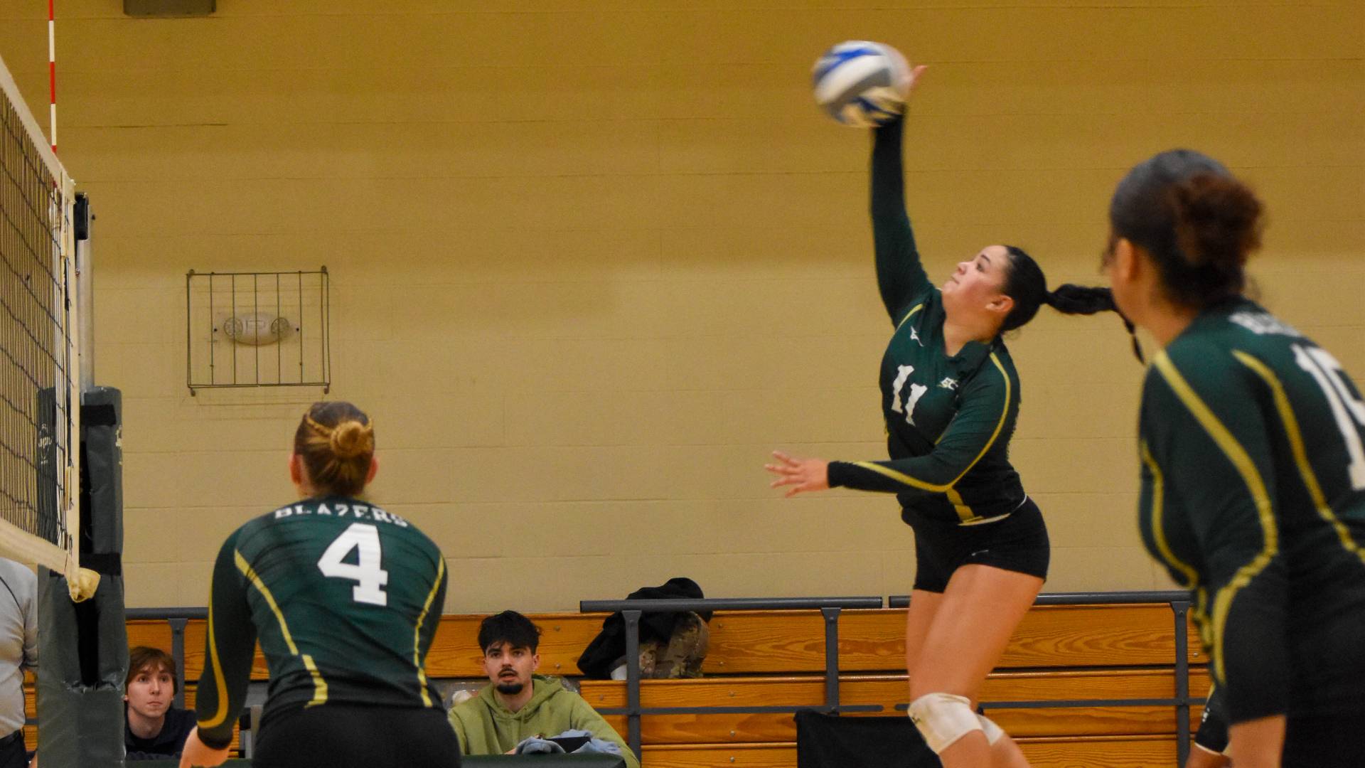 Women's Volleyball Loses a Tough Battle on the Road to Bay Path