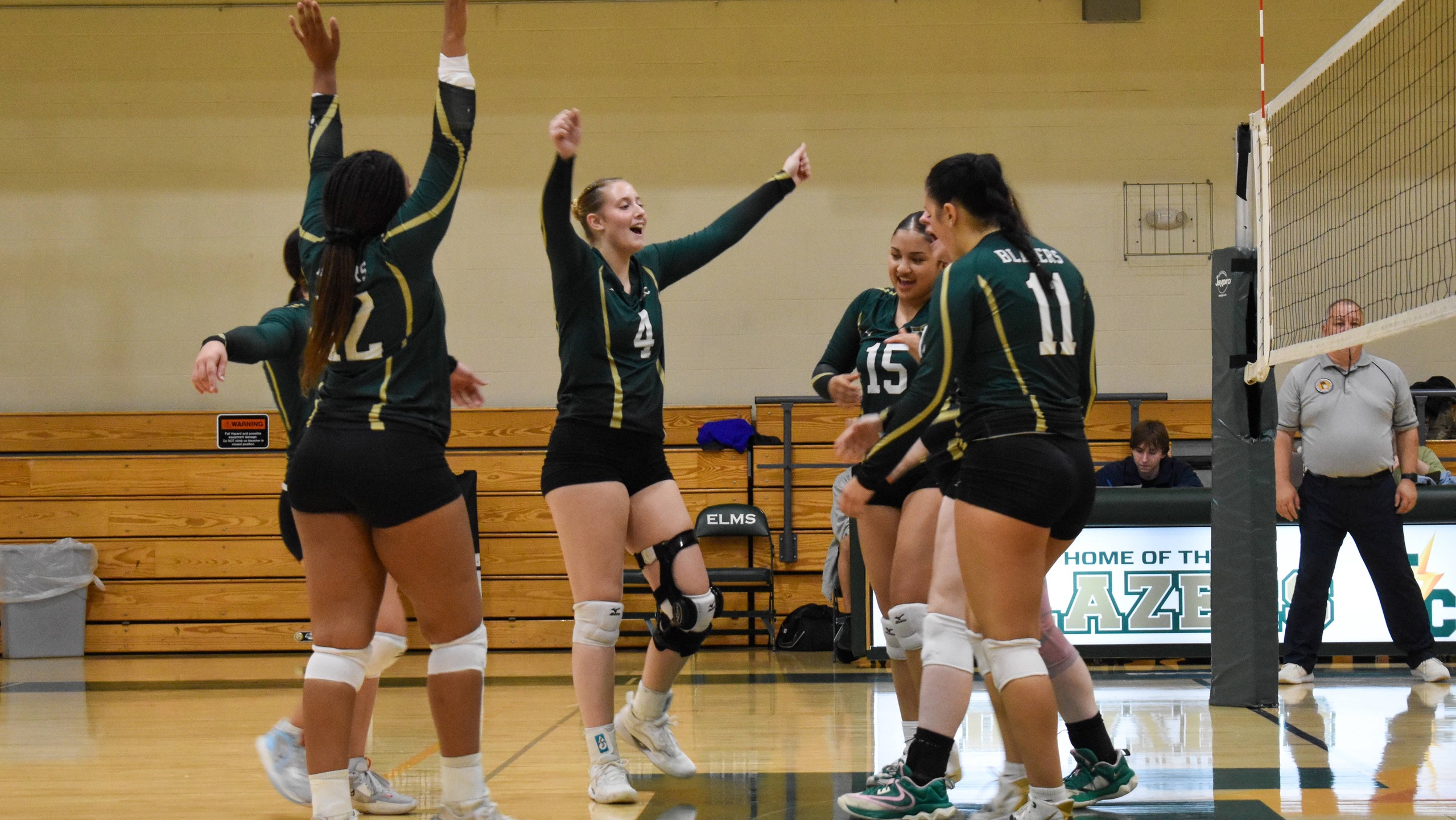 Women's Volleyball Splits Tri-Match at Albertus Magnus