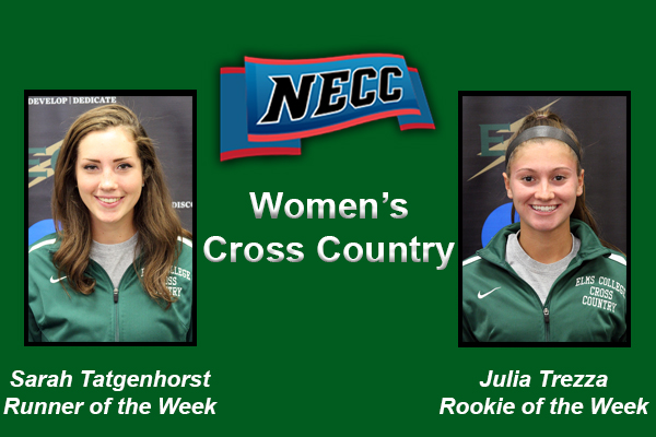 Women's Cross Country Sweeps NECC Weekly Awards