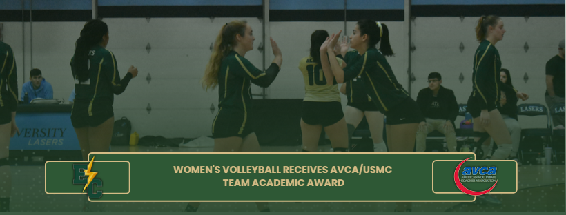 Women's Volleyball Receives AVCA/USMC Team Academic Award