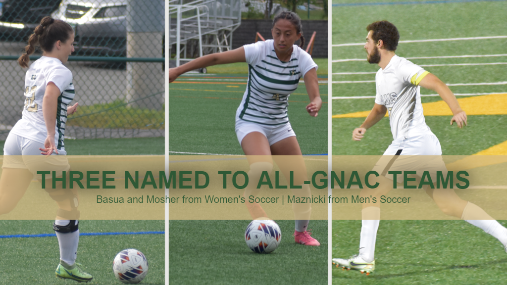Two Women's Soccer Members and a Men's Soccer Player Selected to ALL-GNAC Teams