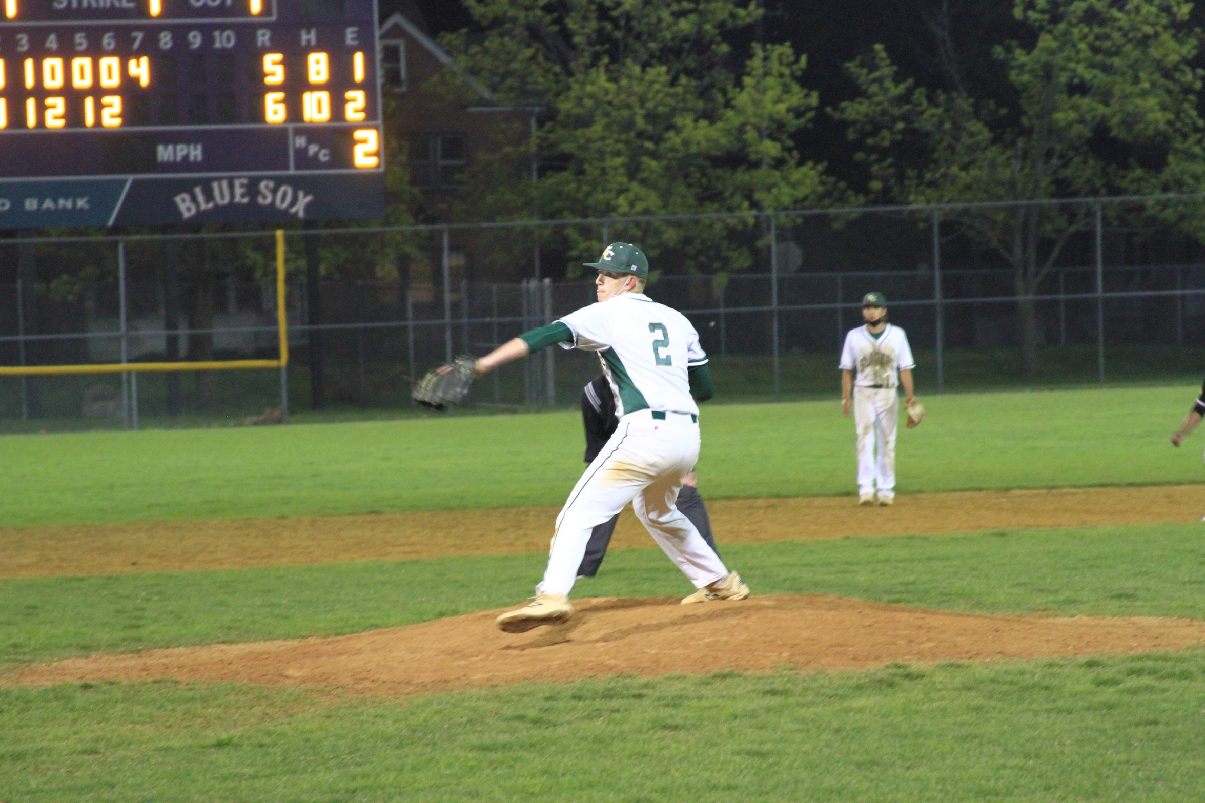 Strong Pitching Leads Blazers to Split with Lakeland