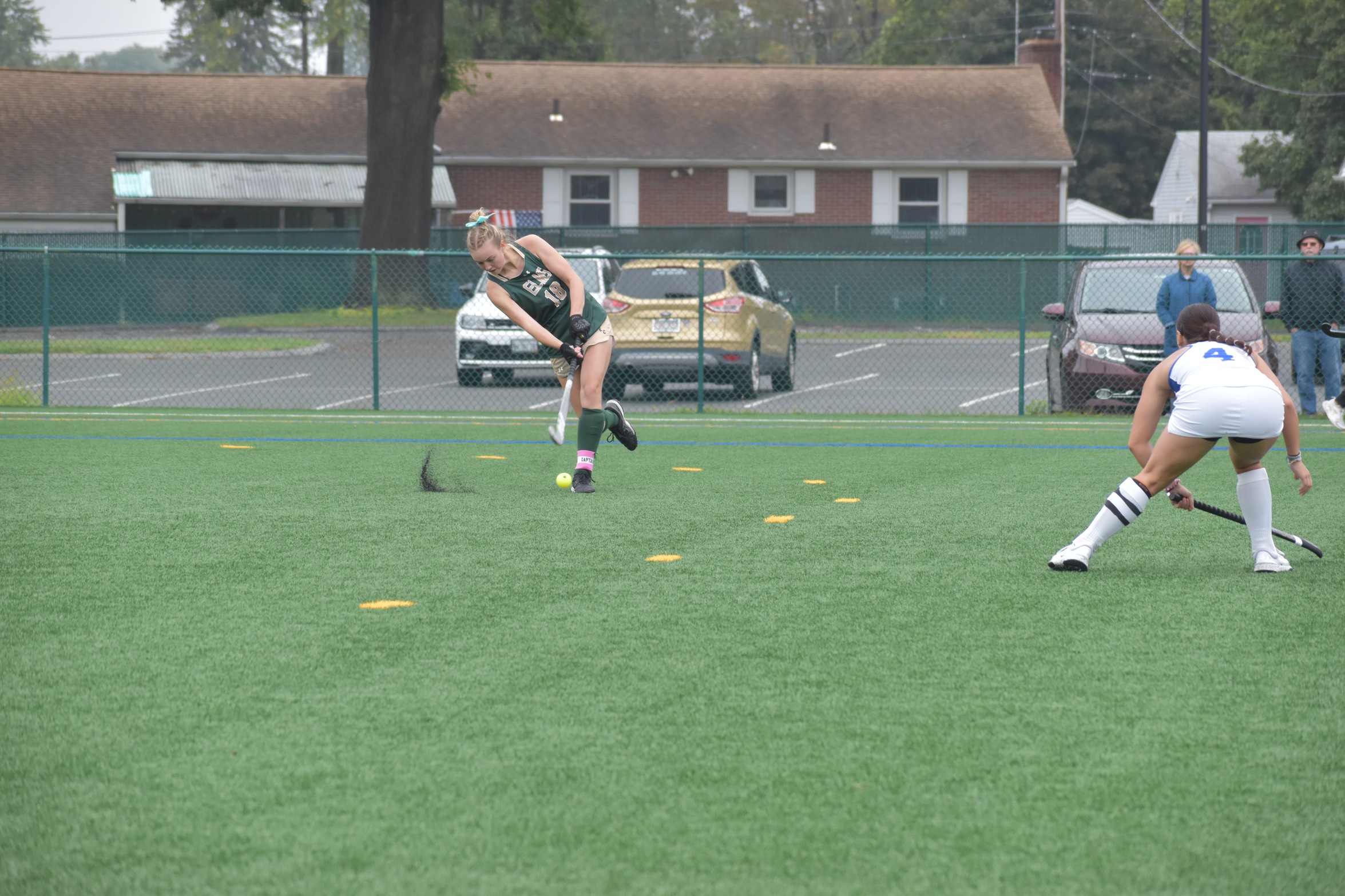 Field Hockey Topped by Pilgrims