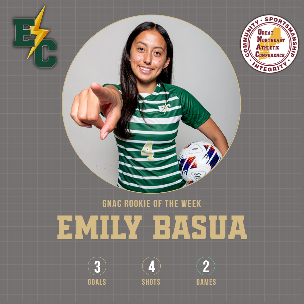 Basua Named GNAC Rookie of the Week in the First Week of Selections