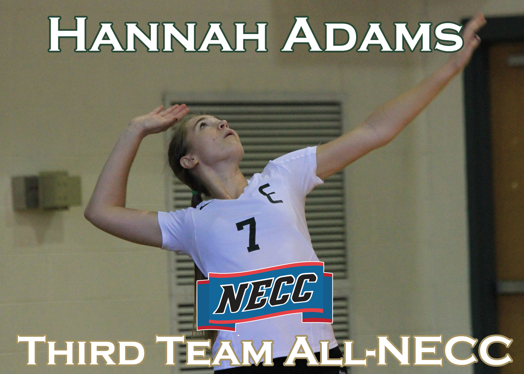 Hannah Adams Named Third Team All-NECC